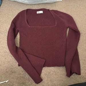 hollister sweater top